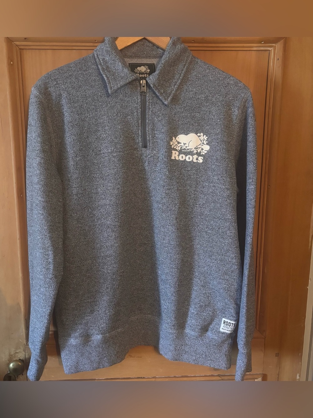 Roots Athletics Womens 1/4 zip sweatshirt